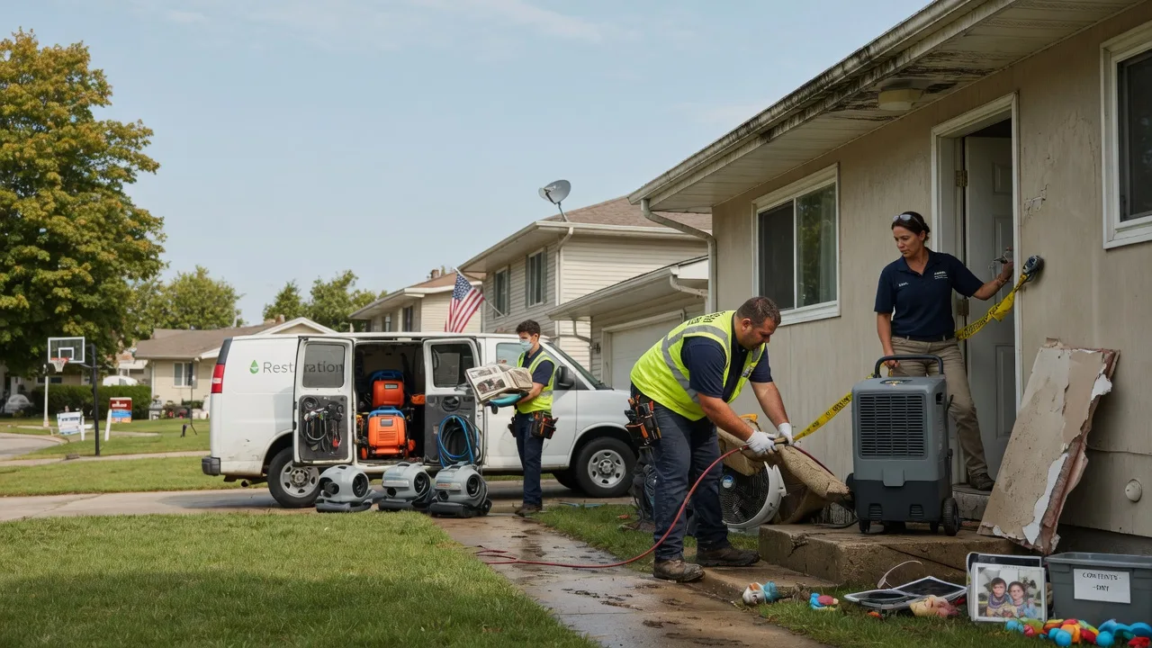 Water Damage Restoration in Commodore, PA near me